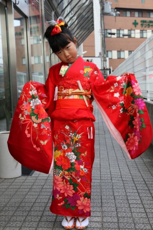 ７歳用女児振袖